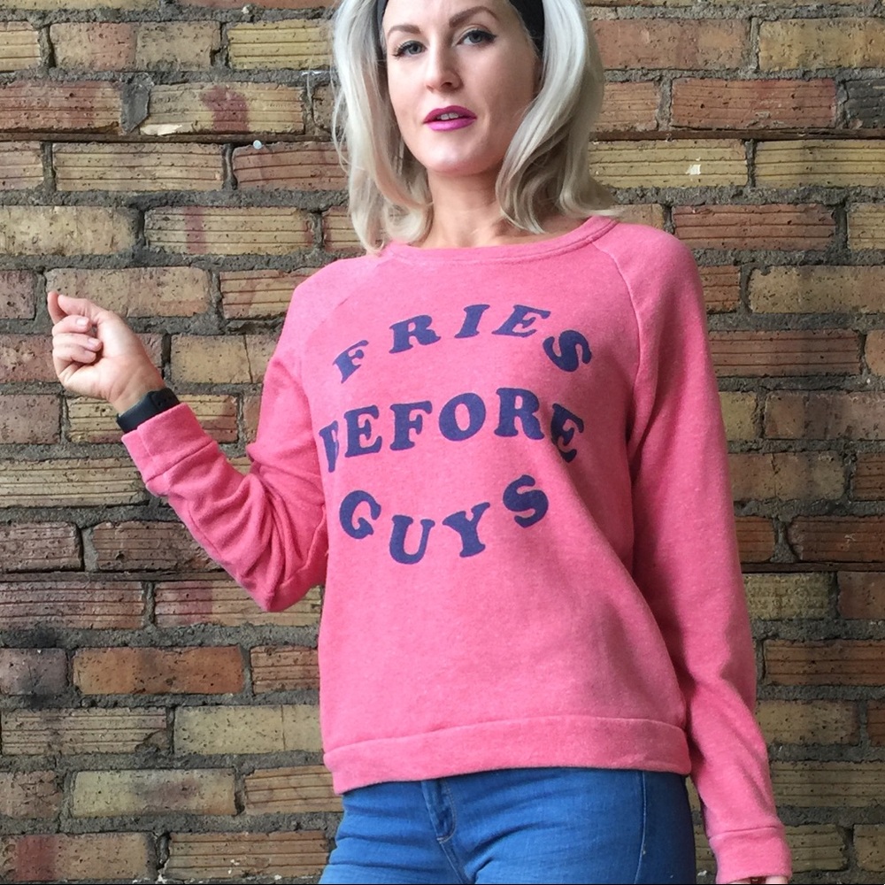 🍟 before 🧔🏻! Sweatshirt - Picture 5 of 8